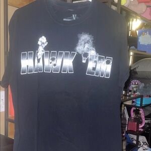 Pop smoke V Lone Black Graphic T-Shirt